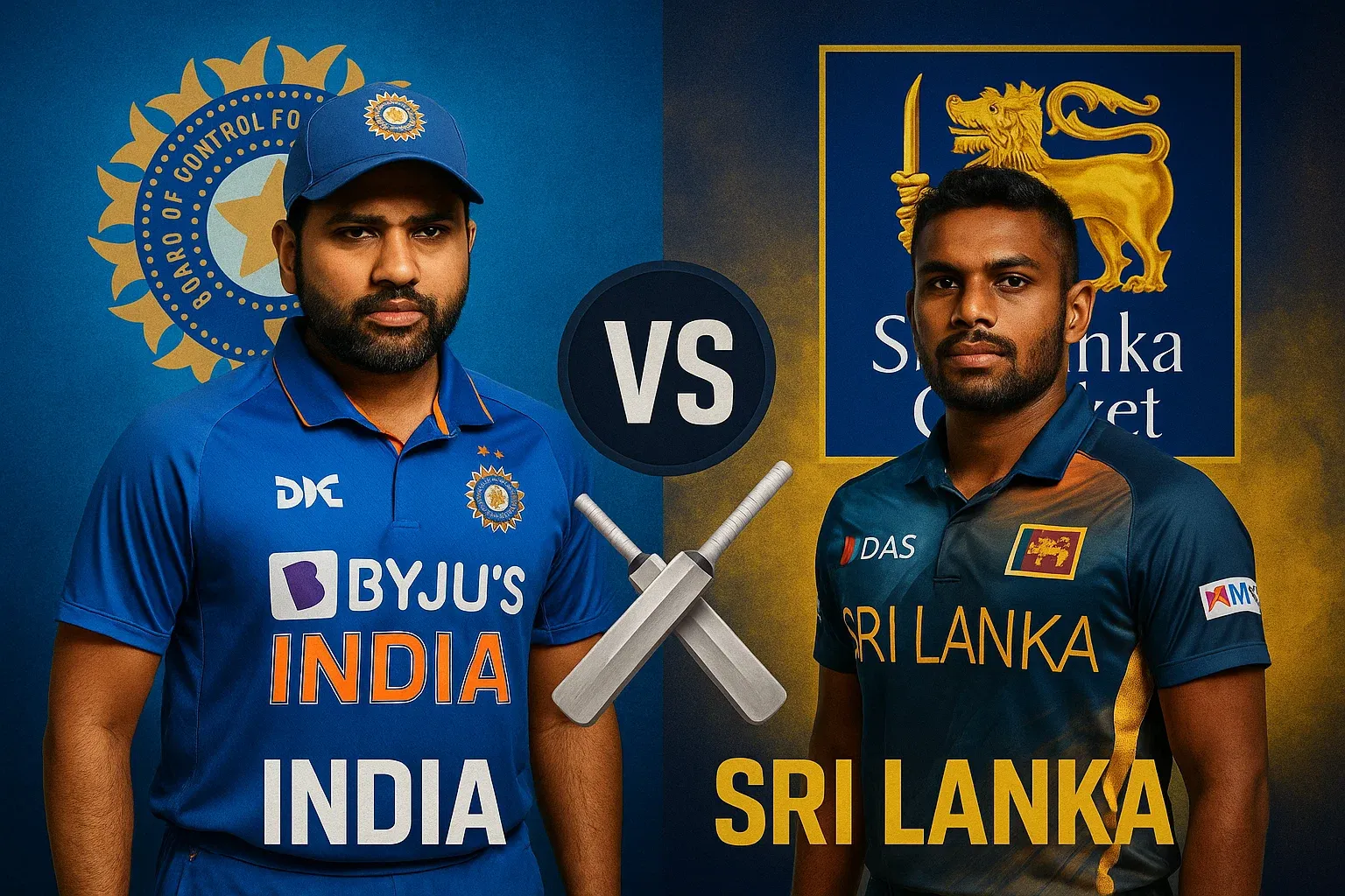 Sri Lanka National Cricket Team vs India National Cricket Team Timeline