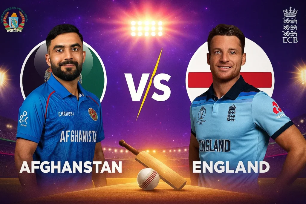 Afghanistan National Cricket Team Vs England Cricket Team Match Scorecard