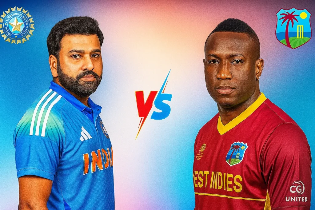 India National Cricket Team Vs West Indies Cricket Team Match Scorecard