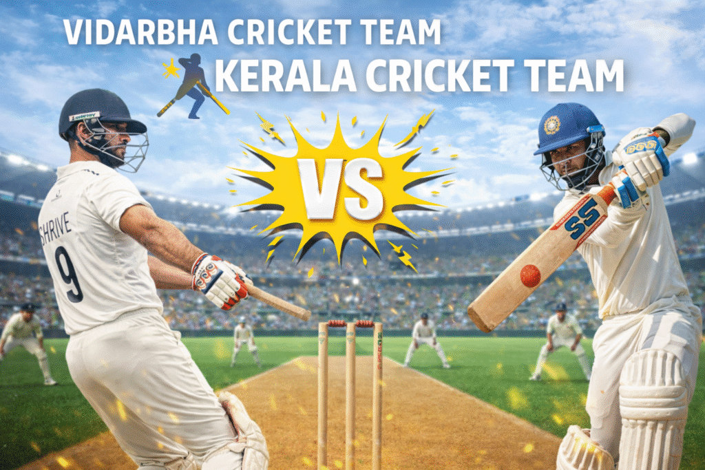 Vidarbha Cricket Team vs Kerala Cricket Team Match Scorecard: Ruthless Dominance Vidarbha cricket team vs Kerala cricket team match scorecard